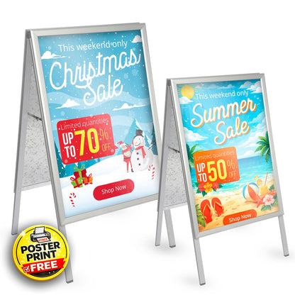 Classic A-Frame Pavement Sign