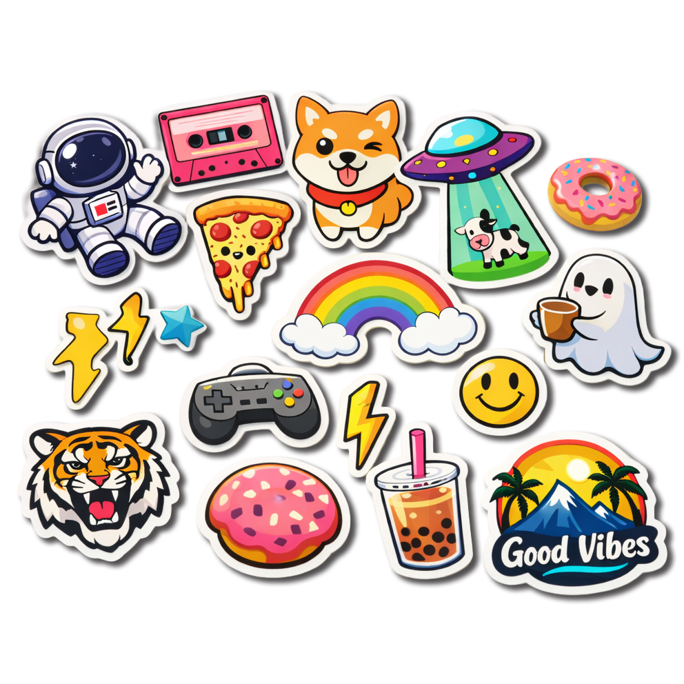Custom Die-Cut Stickers