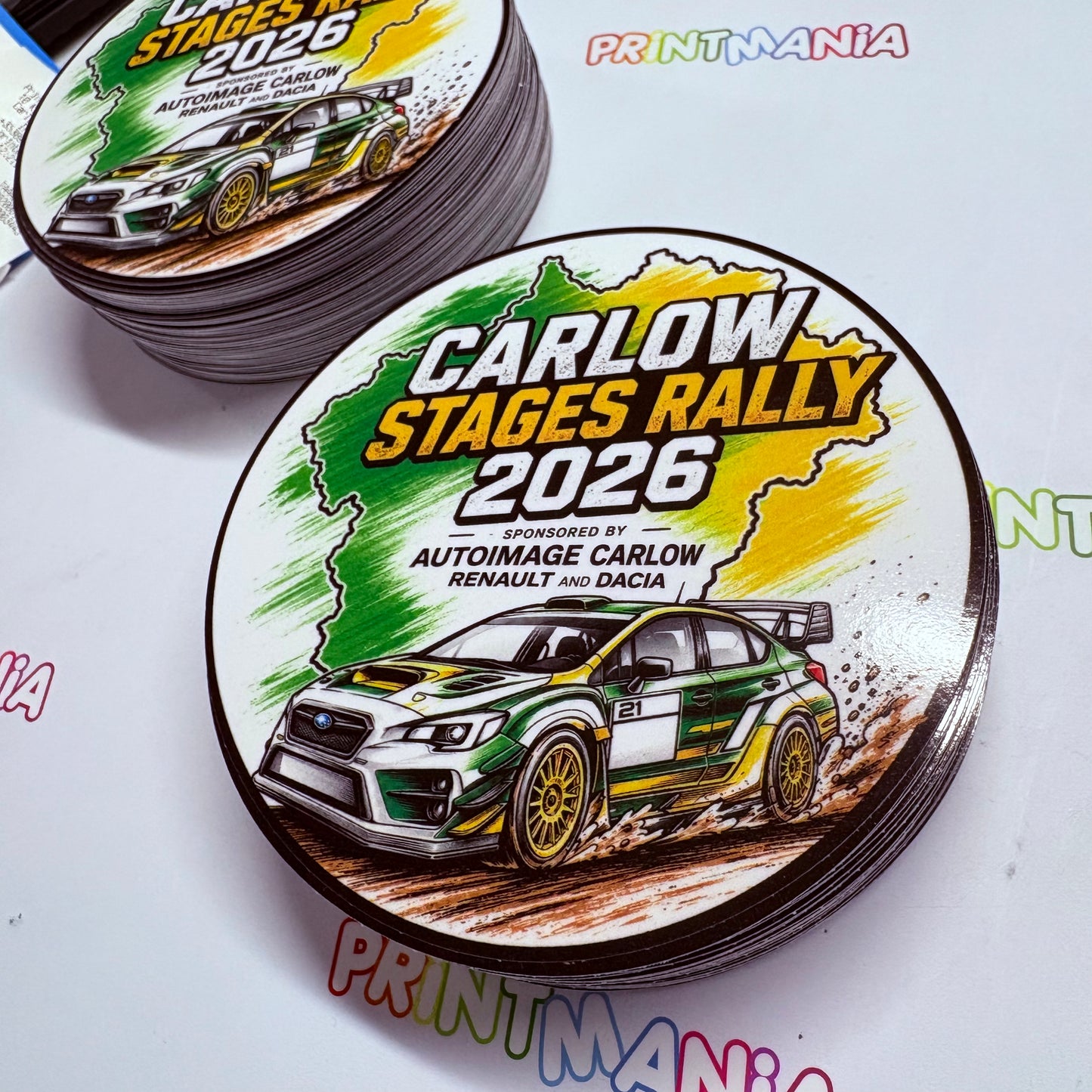 Custom Die-Cut Stickers