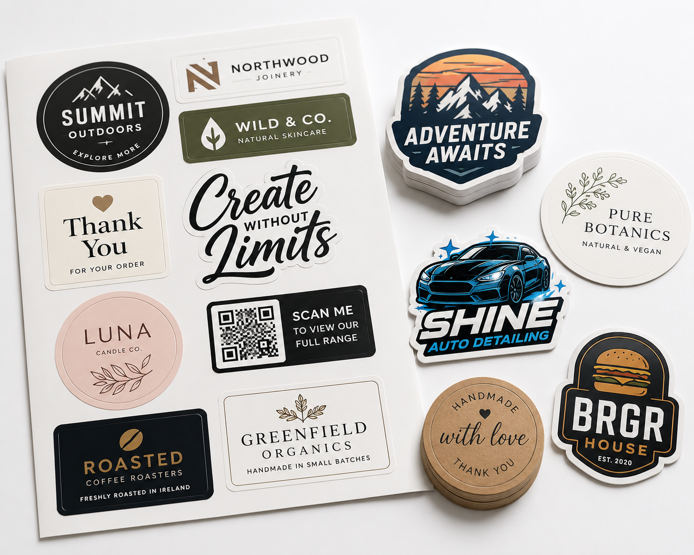 Custom Die-Cut Stickers