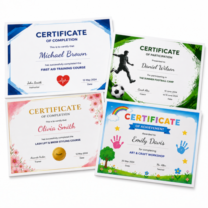 Certificate Printing Service