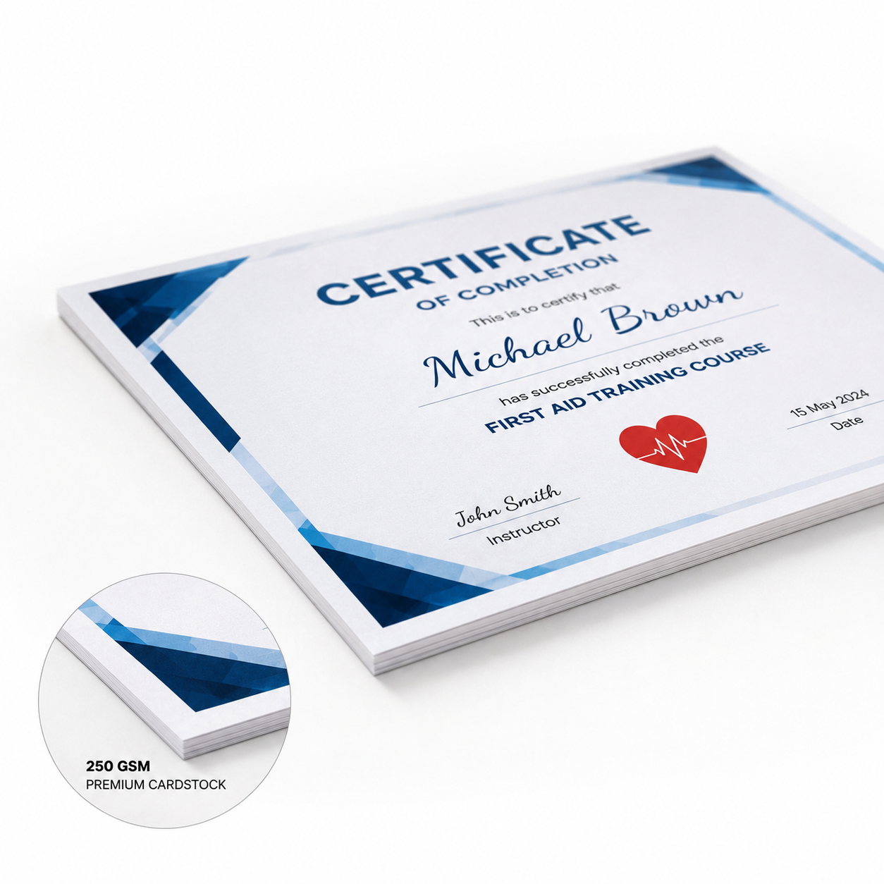 Certificate Printing Service