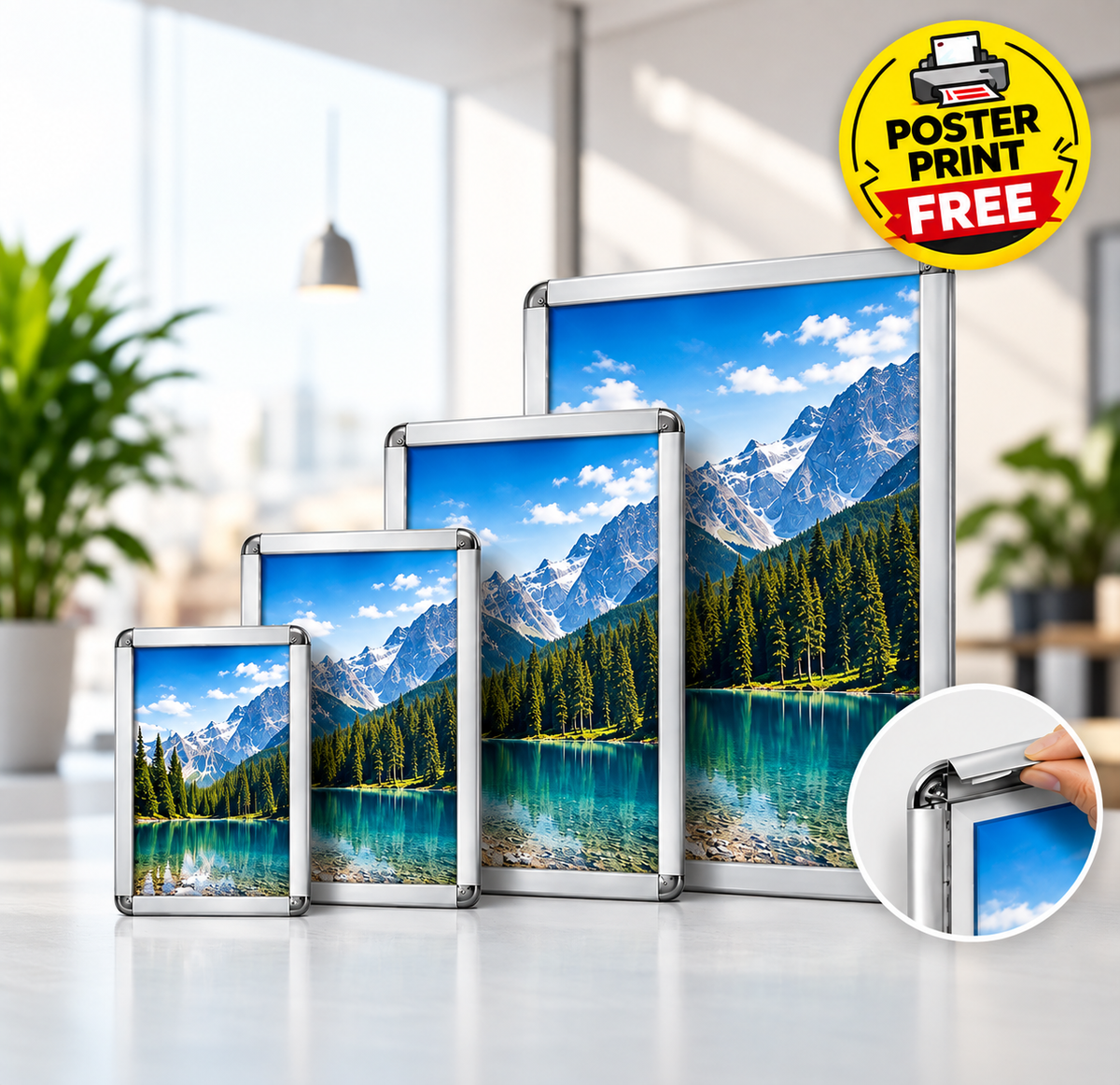 Snap Poster Frames