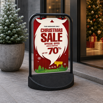 Swinger Outdoor Pavement Sign