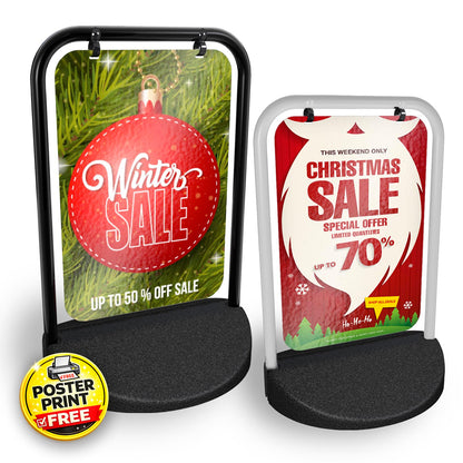 Swinger Outdoor Pavement Sign