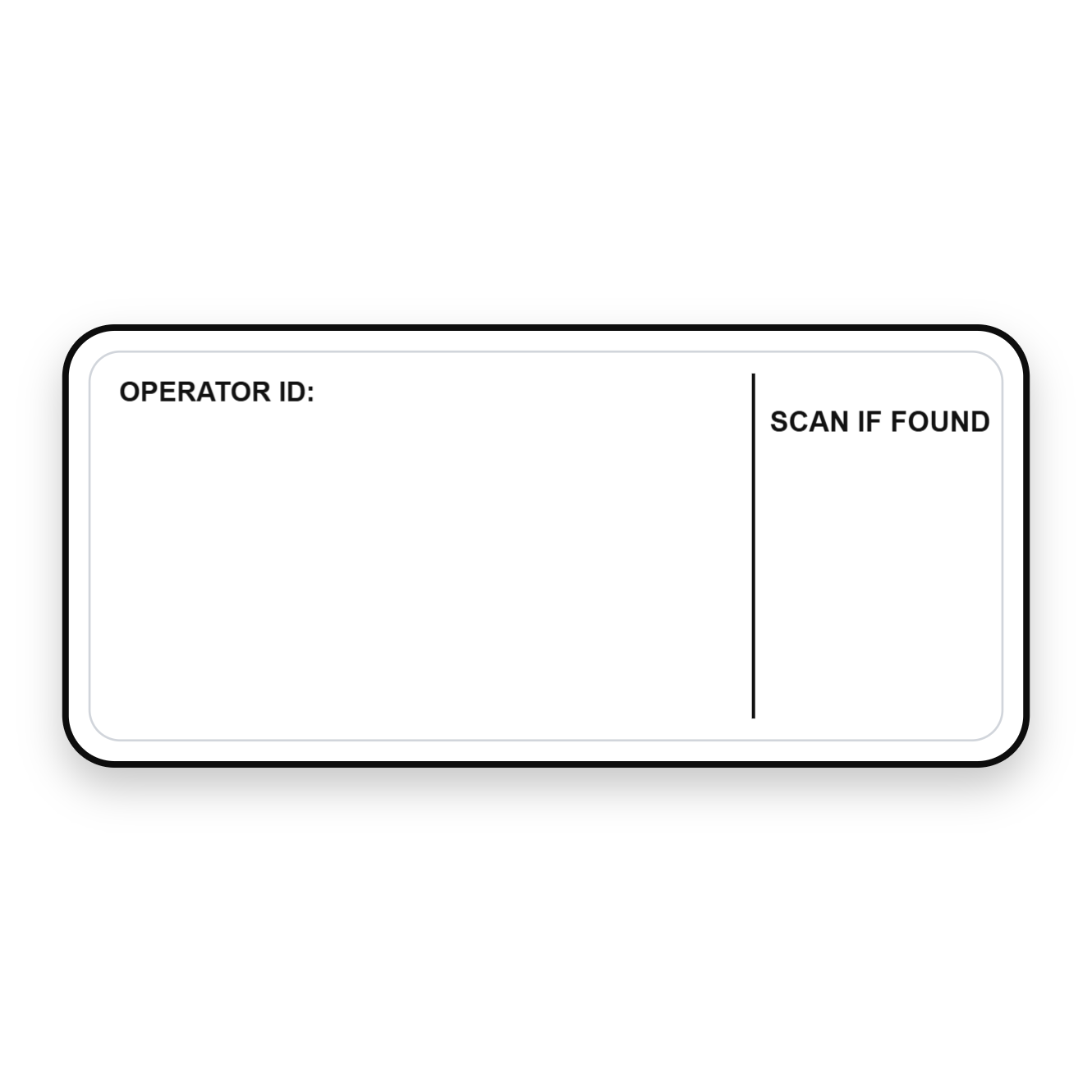 Drone ID Stickers