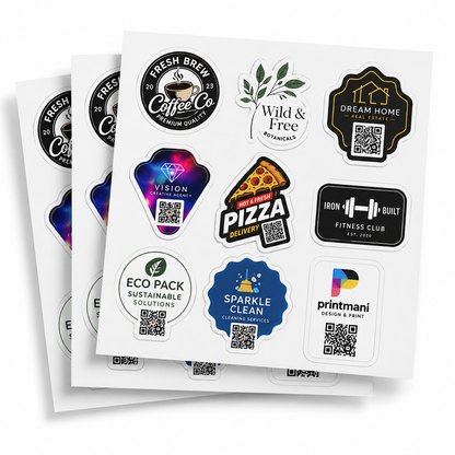 Custom Sticker Sheets Printing